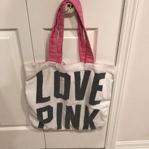 Love Pink Tote